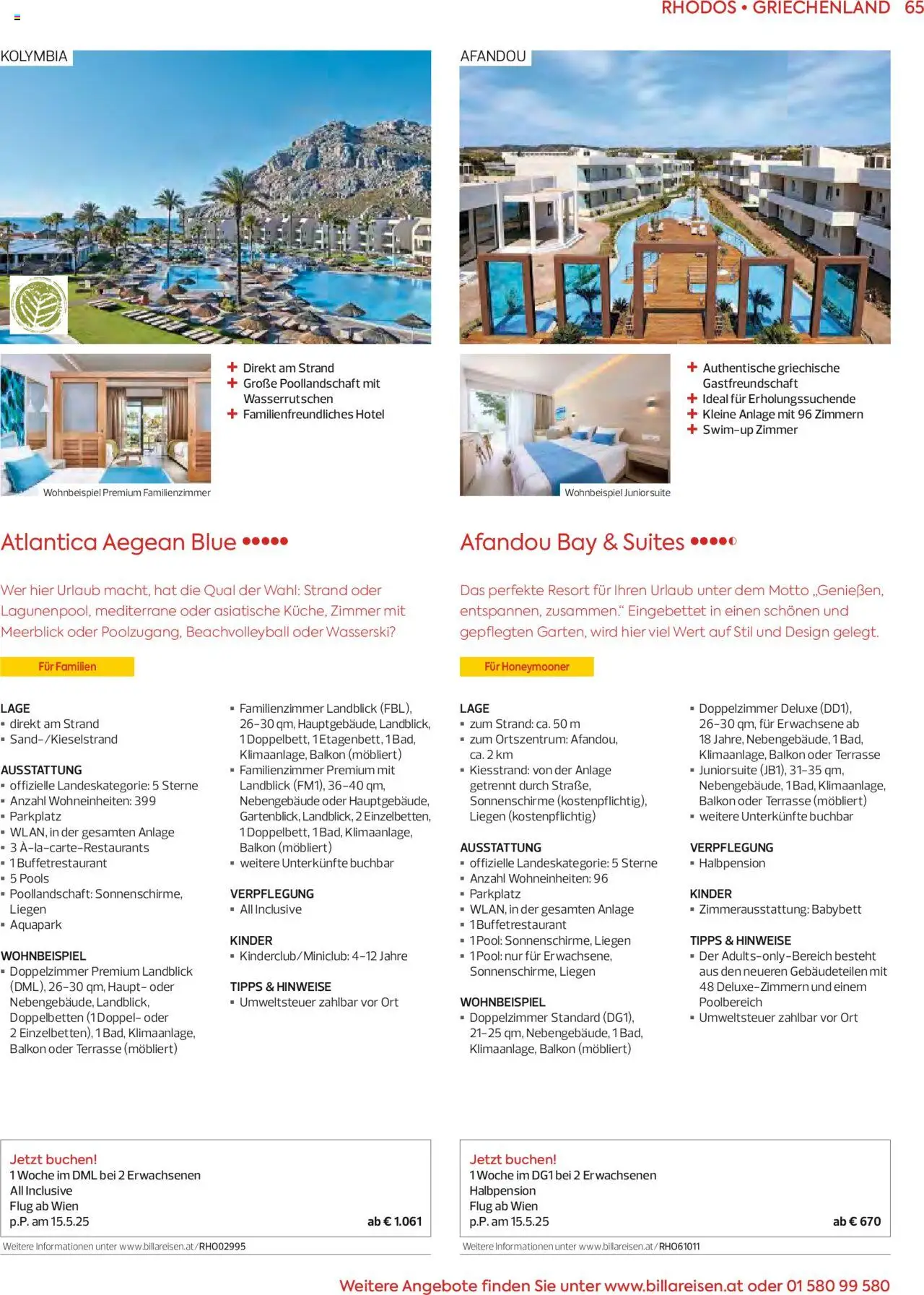 Billa Sommerkatalog 2025 - Seite 65- gültig ab 09.01.2025