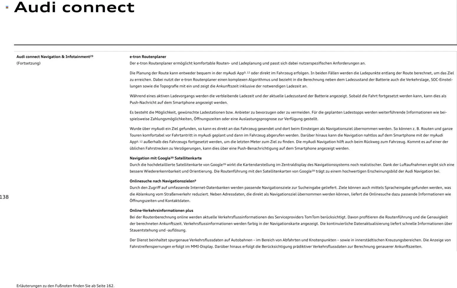 Audi Prospekt 	 - Seite 138 - gültig ab 28.10.2025