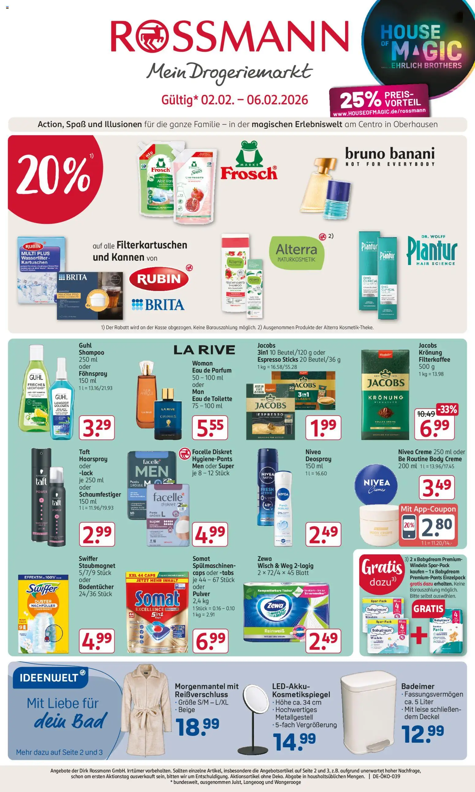 Rossmann Prospekt 	 - Seite 1 - gültig ab 02.02.2026