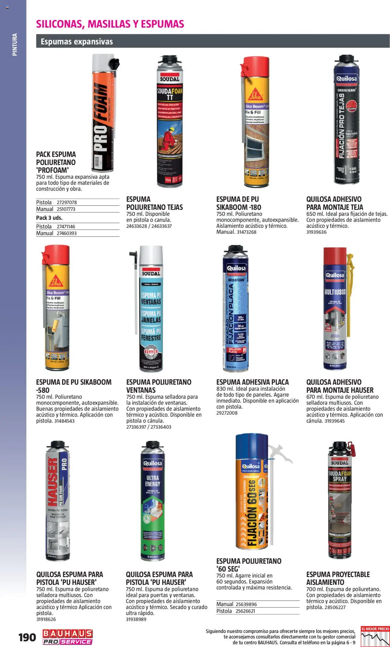 Bauhaus - ProService  - Página de 190 - Válido desde 24/02/2025