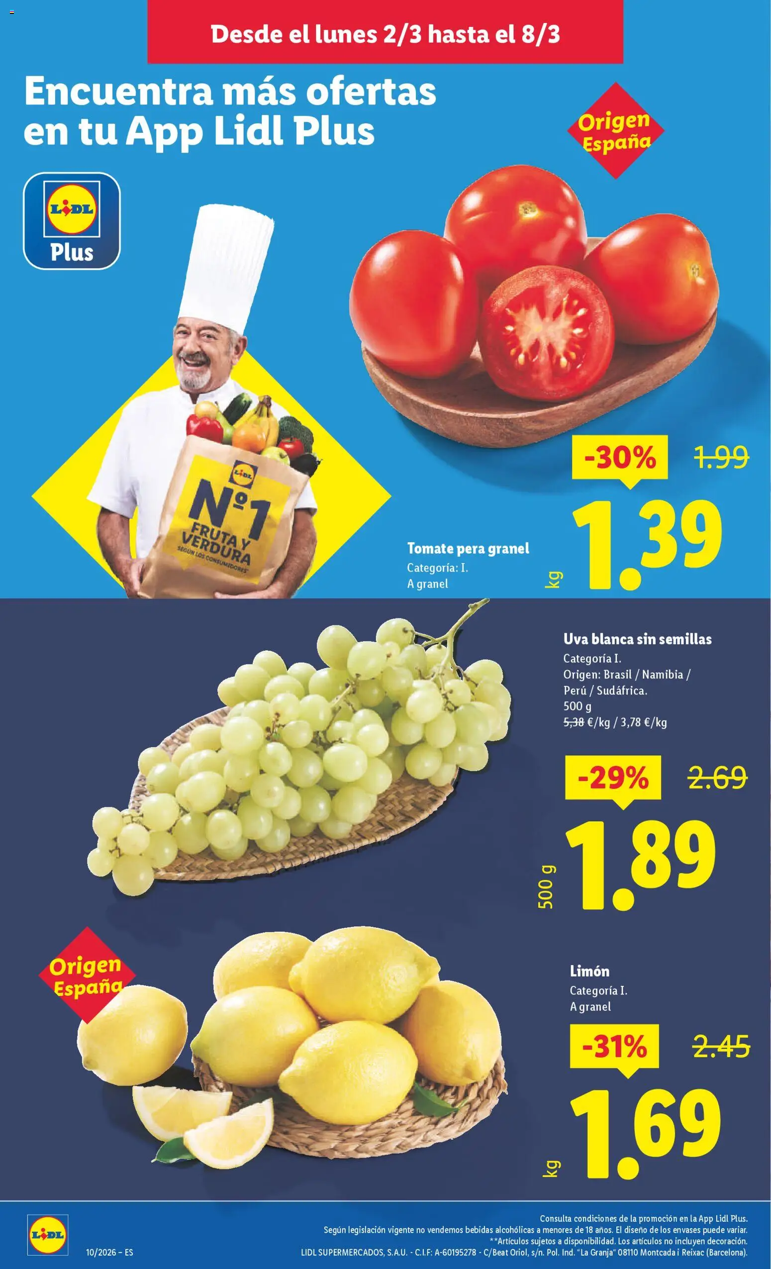 Lidl folleto - Página de 2 - Válido desde 02/03/2026