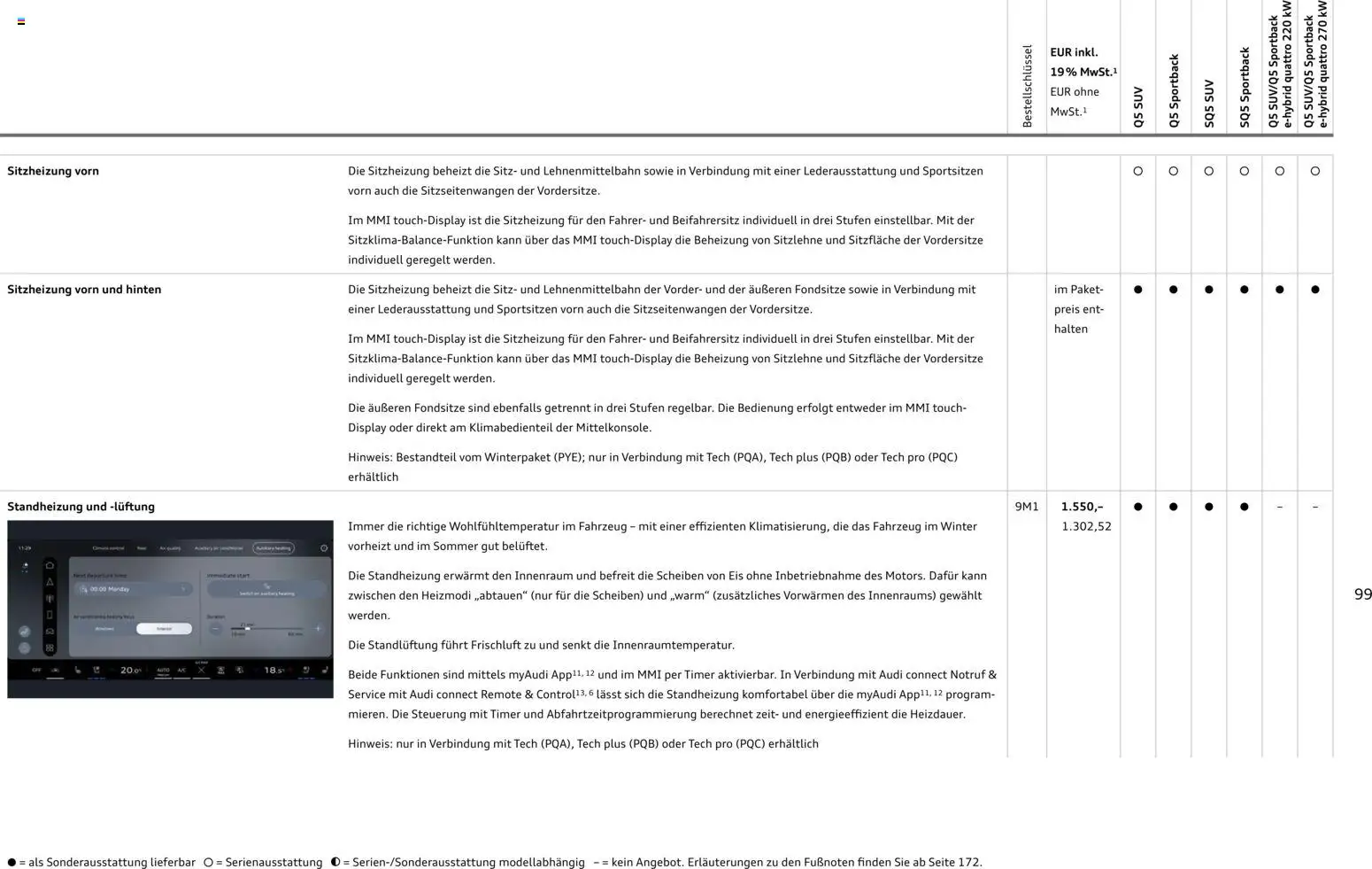 Audi Q5 - Seite 99 - gültig ab 28.10.2025
