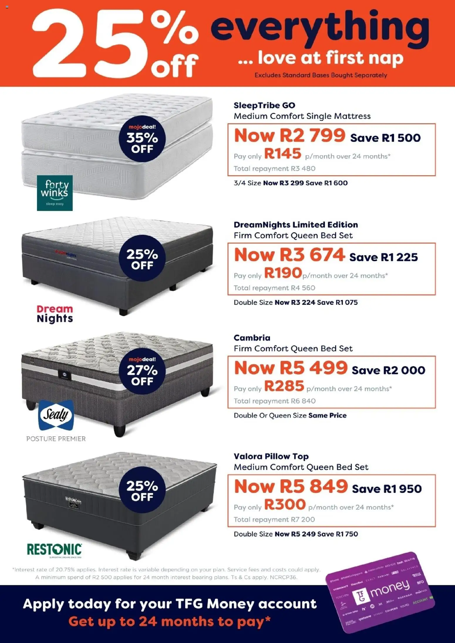 Dial-a-Bed - Mojo Beds - 25% Off Catalogue - page 1- valid from 27/01/2026