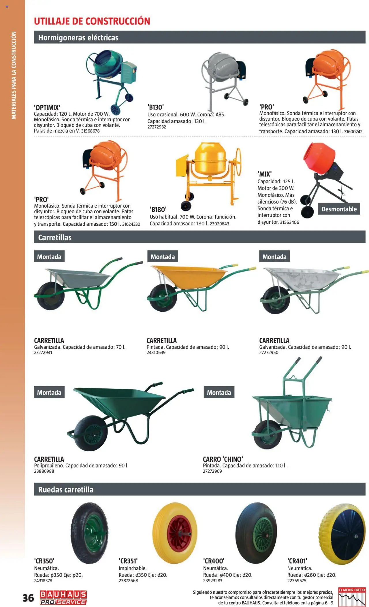 Bauhaus - ProService  - Página de 36 - Válido desde 24/02/2025