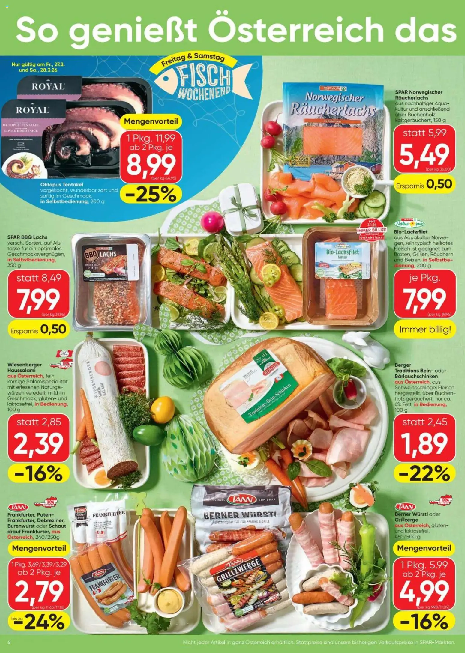 Spar - Flugblatt - page 6- valid from 26.03.2026