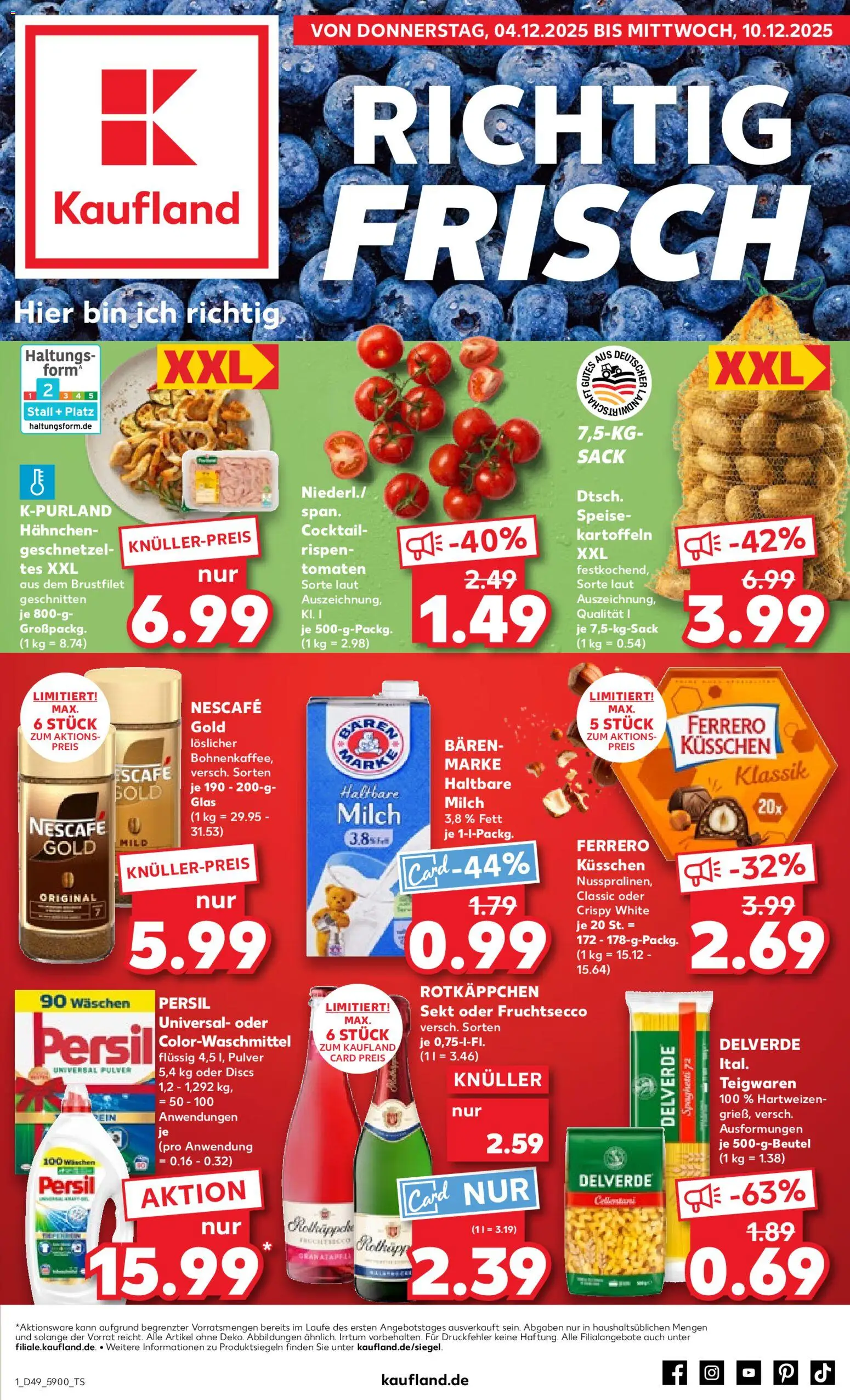 Kaufland Prospekt 	 - Seite 1 - gültig ab 04.12.2025