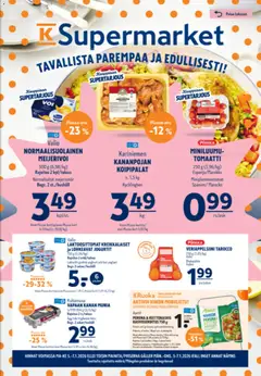 Esikatselu K-Supermarket tarjoukset voimassa alkaen 05/01/2026