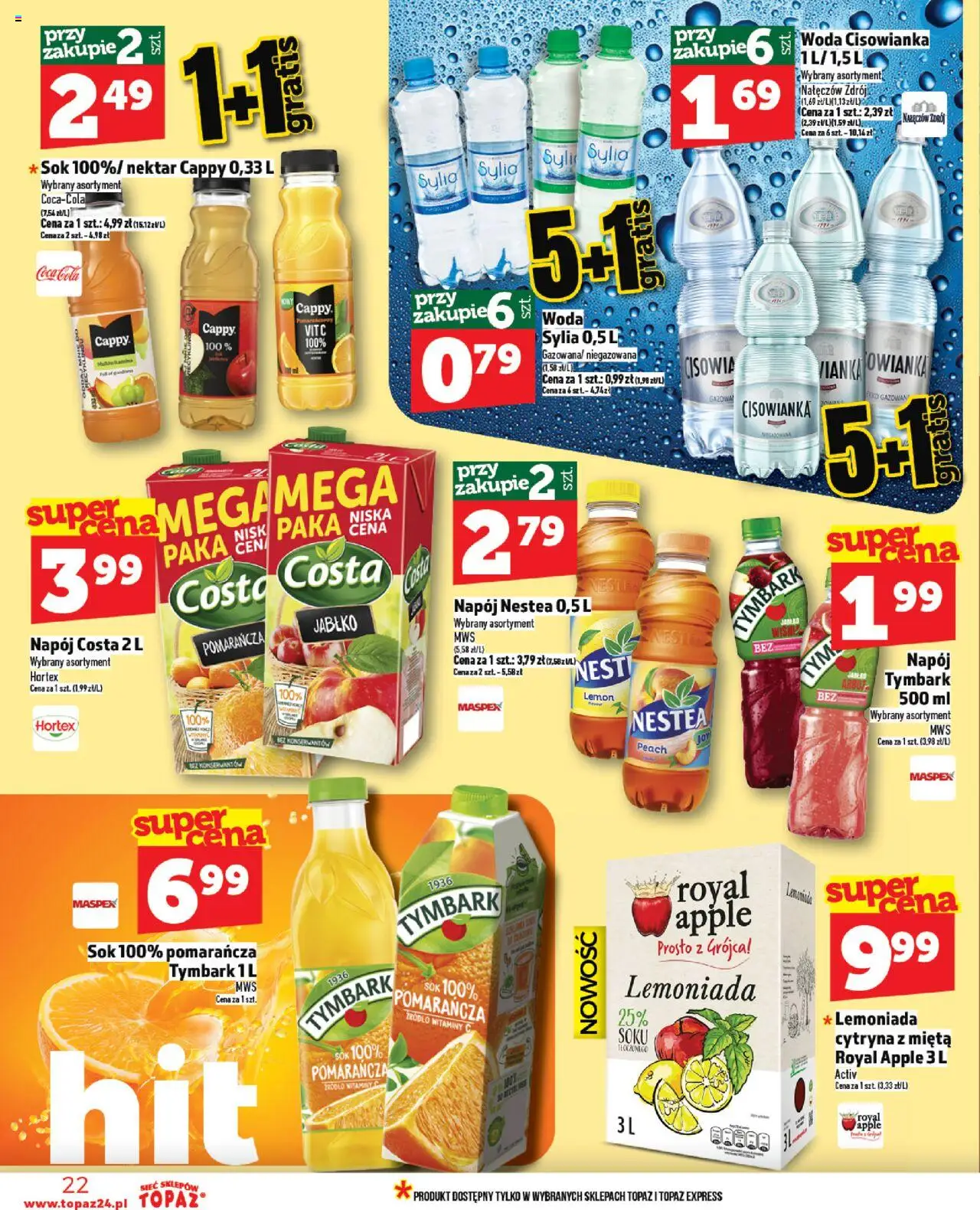 Topaz Gazetka - strona 22- ważny od 17.07.2025