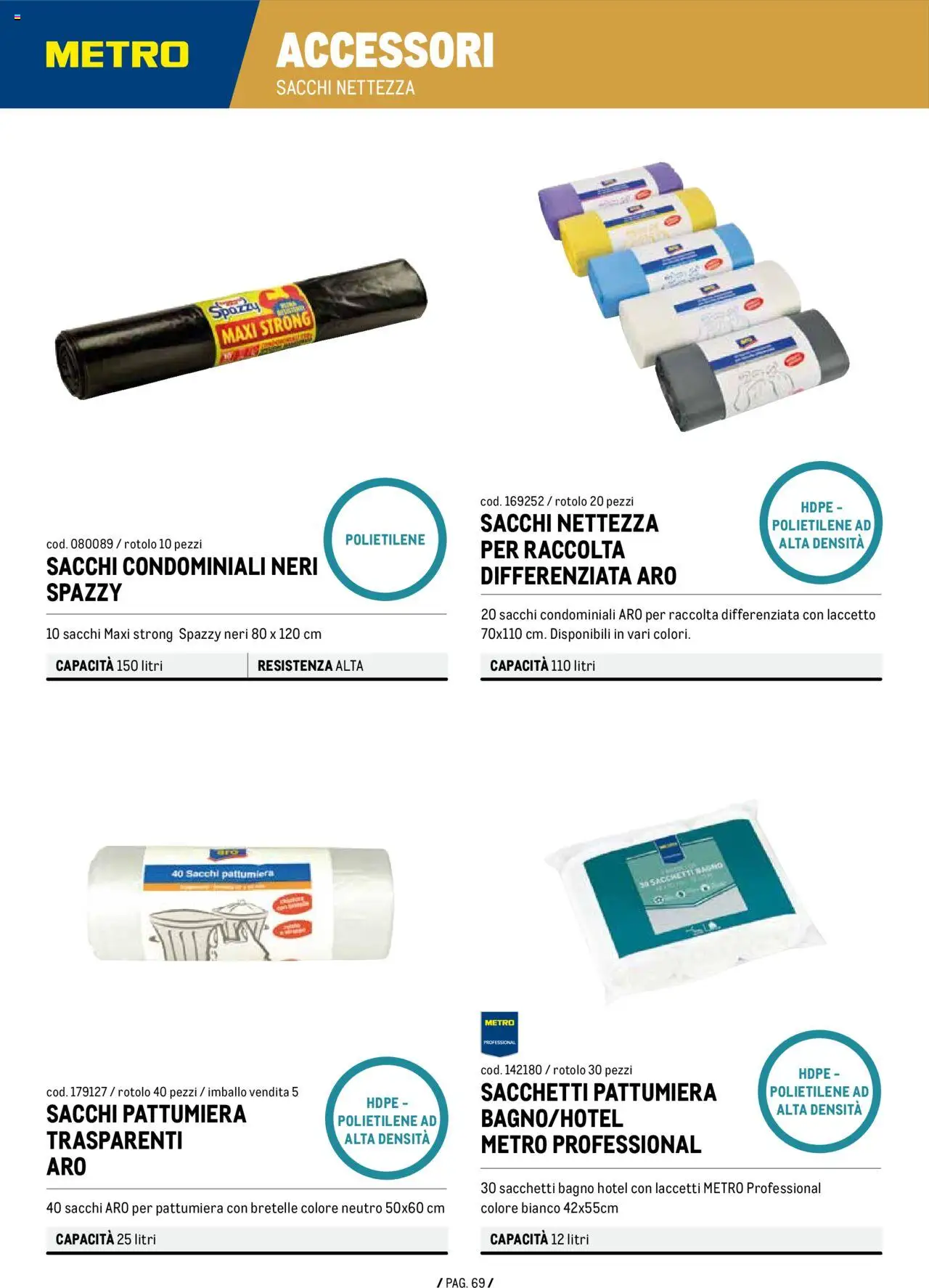 Metro Detergenza Professionale catalogo - pagina 69 - valido dal 11/09/2025