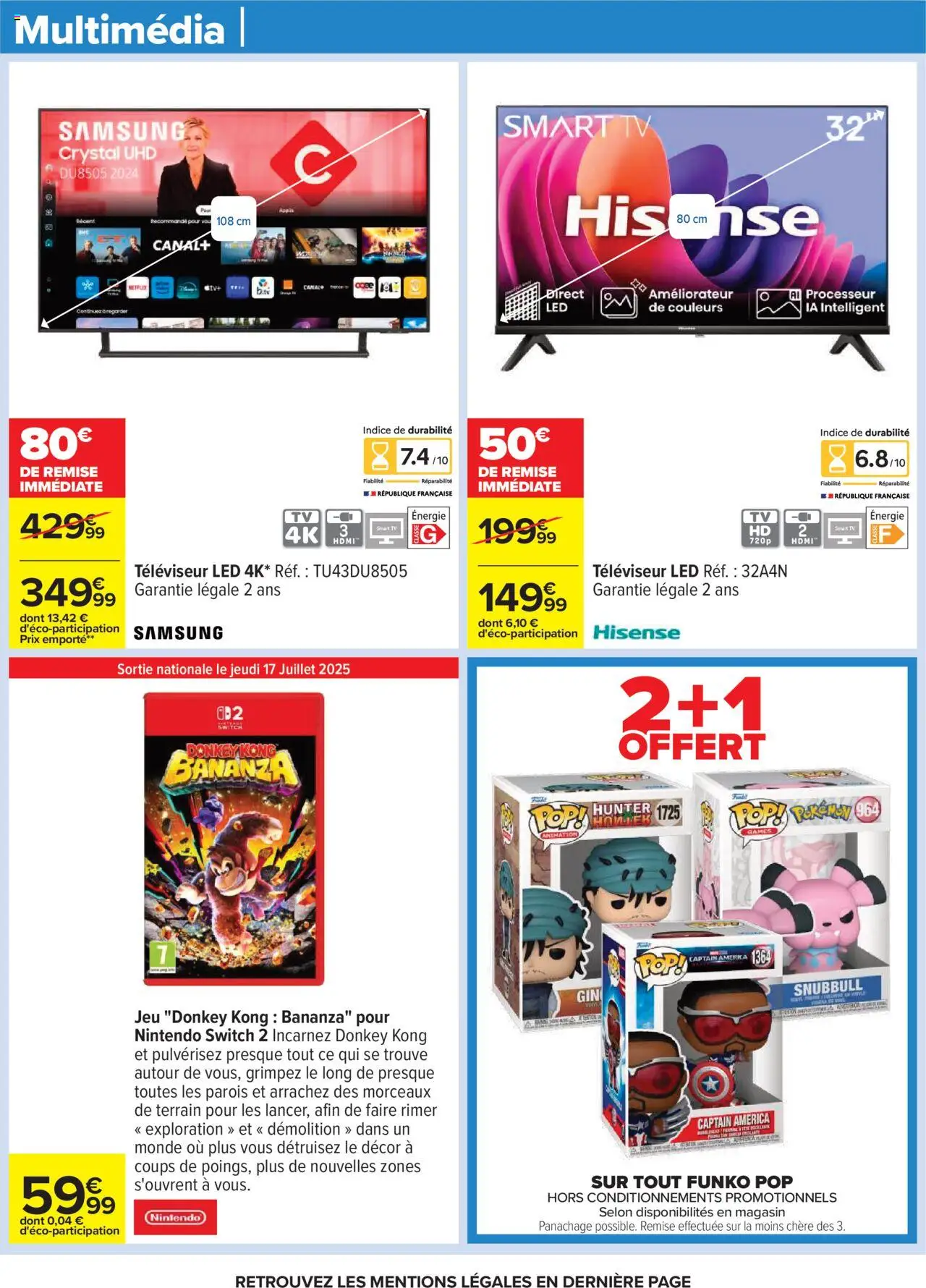 Carrefour catalogue semaine 29 - page 83 - valable à partir du 15/07/2025