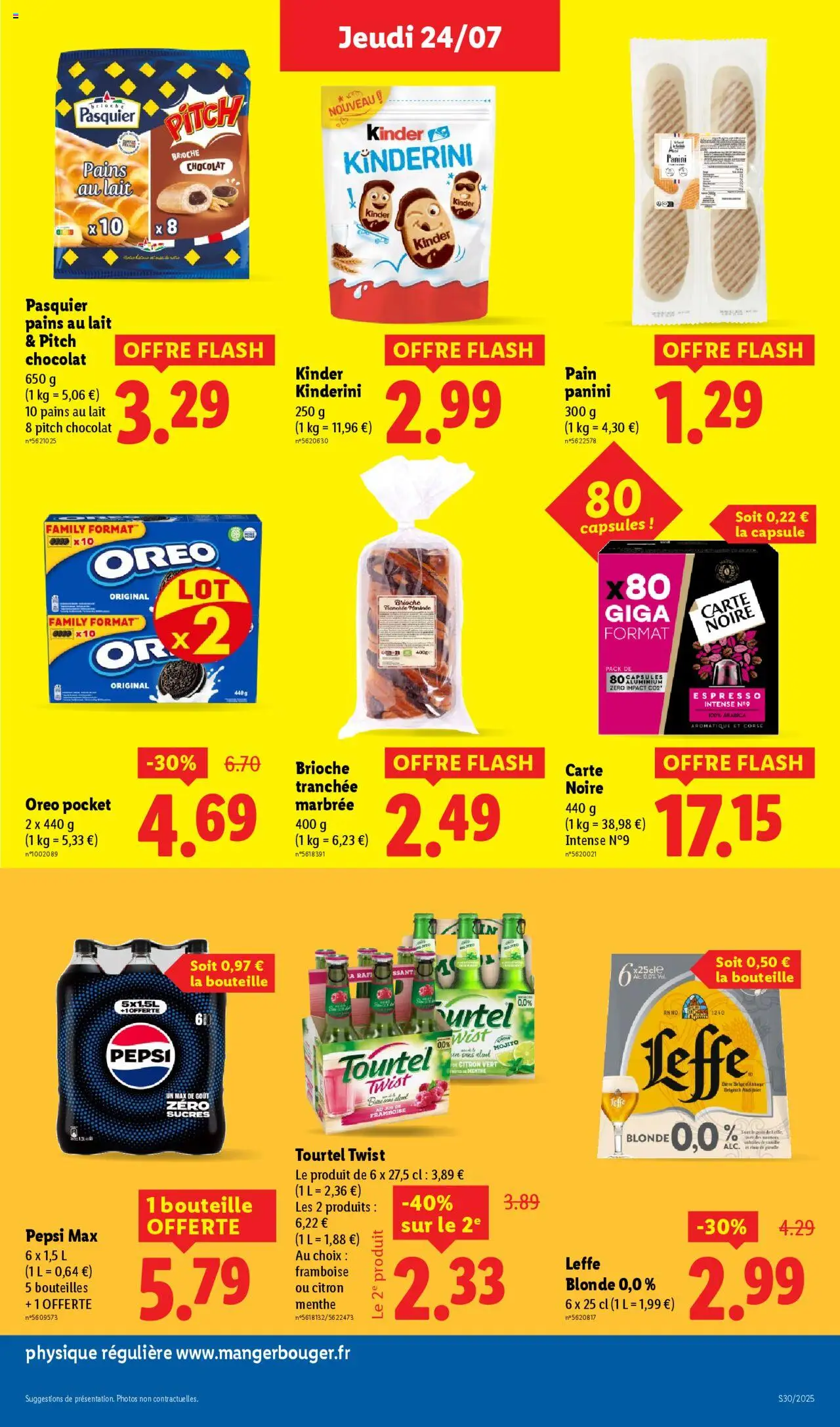 LIDL catalogue semaine 29 - page 15 - valable à partir du 24/07/2025
