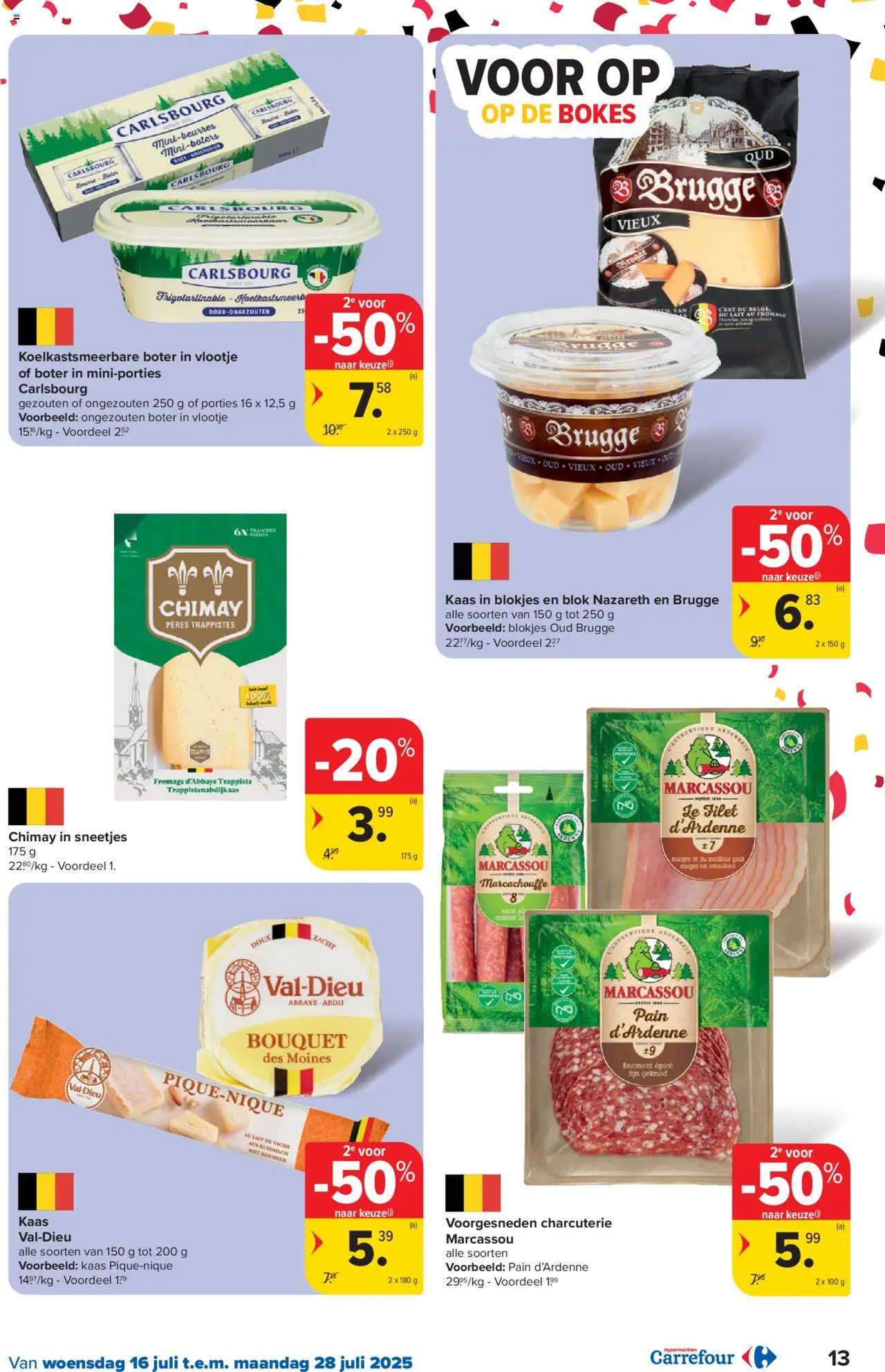 Carrefour folder week 29 - pagina 13- geldig vanaf 16/07/2025