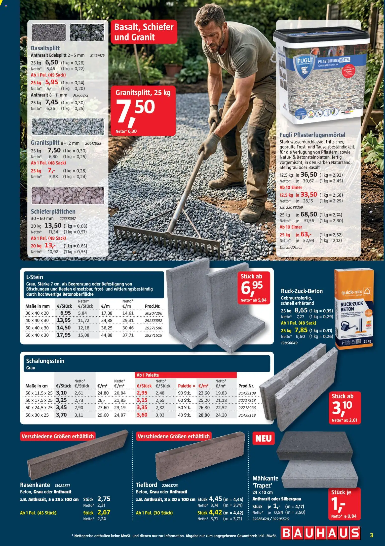 Bauhaus Prospekt 	 - Seite 3 - gültig ab 11.04.2026