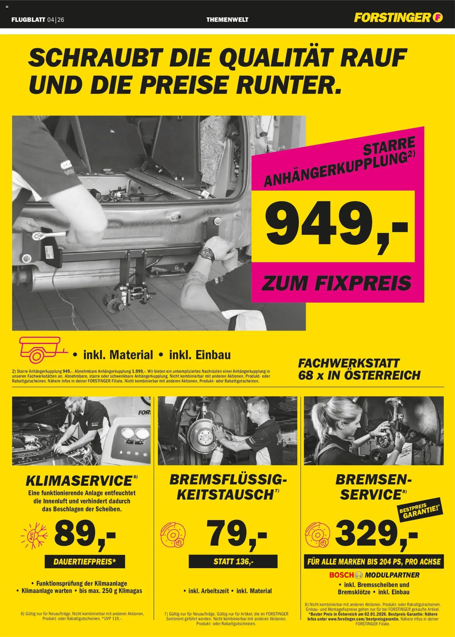 Forstinger Flugblatt - page 5- valid from 25.03.2026