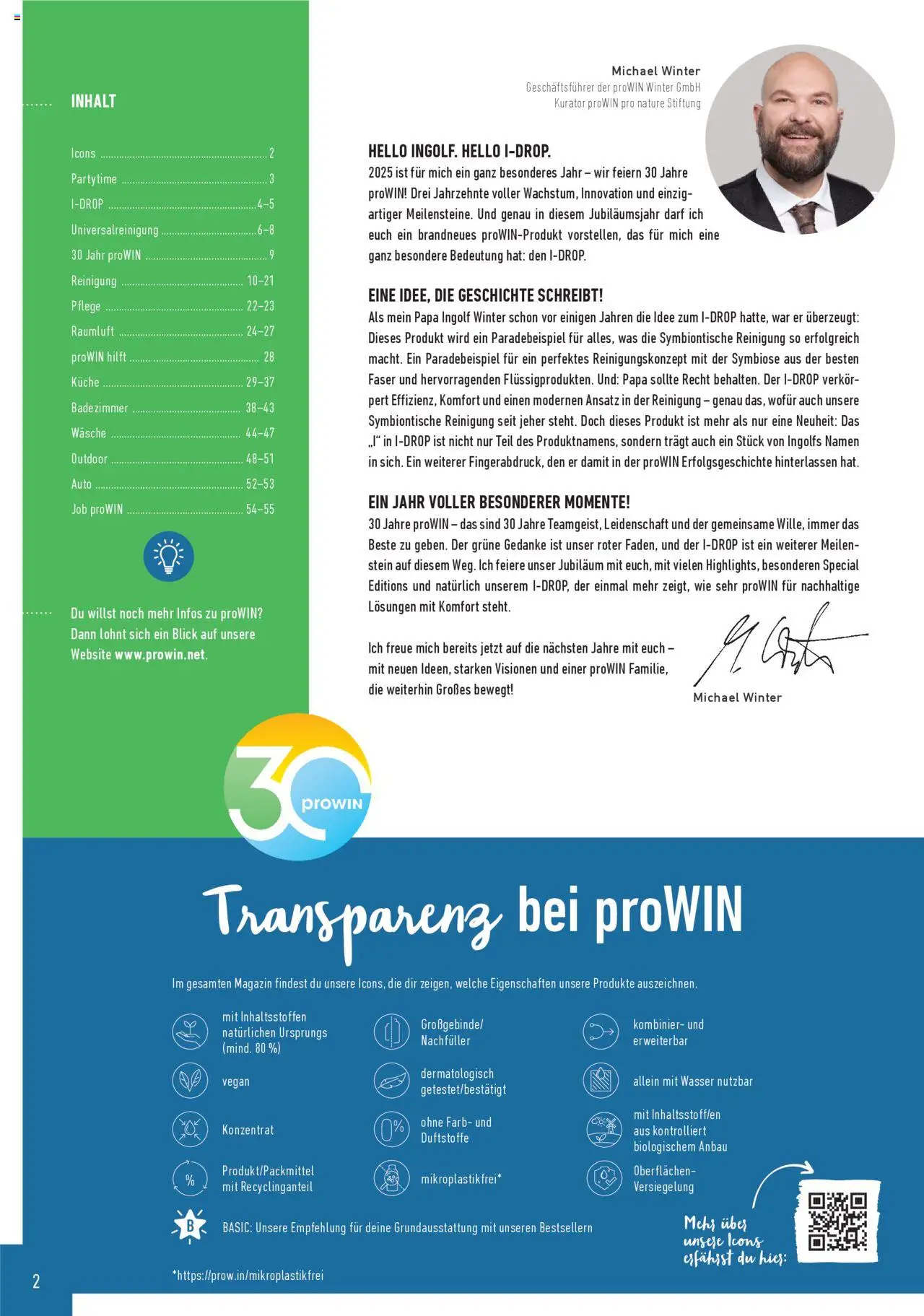 Katalog ProWin Juli/Dezember 2025 - Seite 2 - gültig ab 01.07.2025