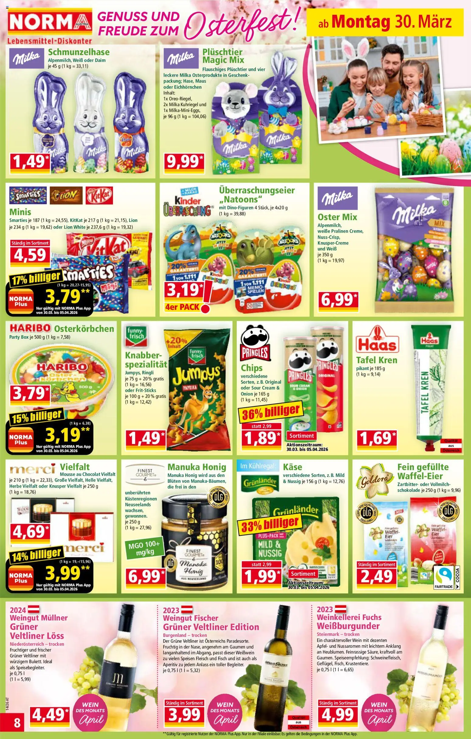 Norma Flugblatt - page 8- valid from 30.03.2026