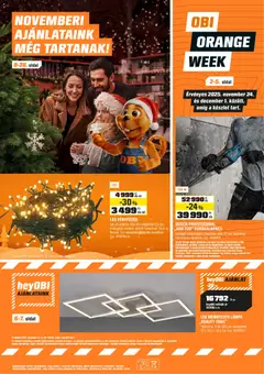 Előnézet OBI Akciós újság érvényes 2025.11.24.-tól