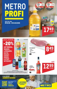 Vorschau Metro Angebote Profi gültig ab 21.08.2025