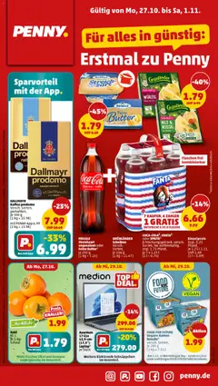 Vorschau Penny Prospekt 	 gültig ab 27.10.2025