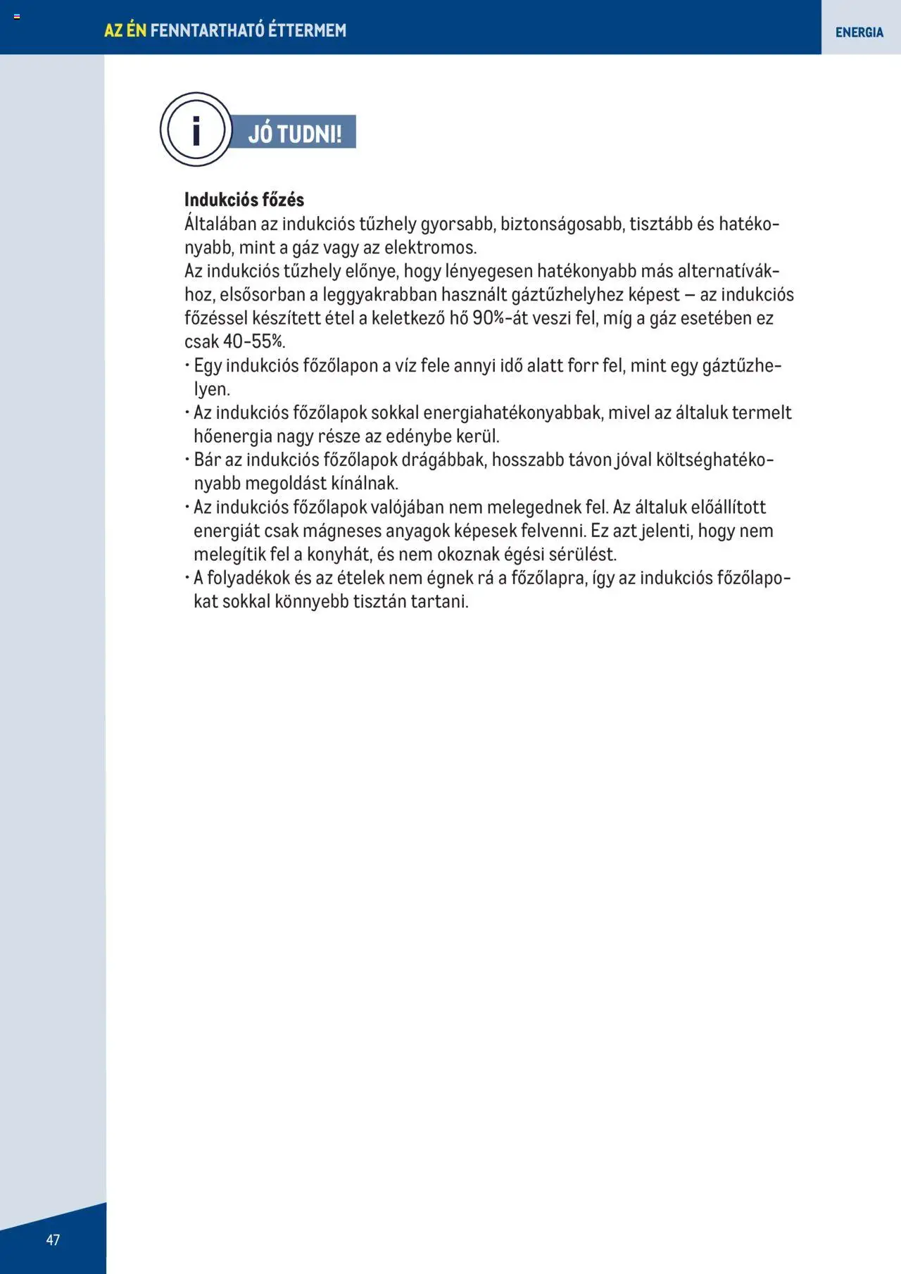 Metro - Fenntartható Gasztronómia booklet - 47oldal - érvényes 2023.06.07.-tól