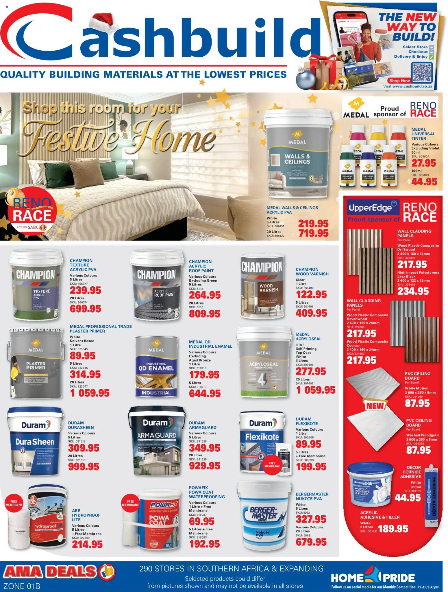 Cashbuild - Festive Home Room Catalogue - page 1- valid from 15/12/2025