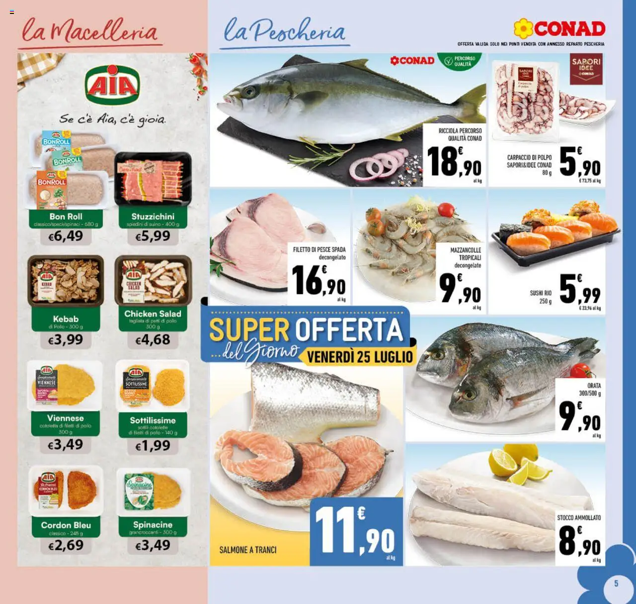 Conad Campania catalogo - pagina 5 - valido dal 16/07/2025