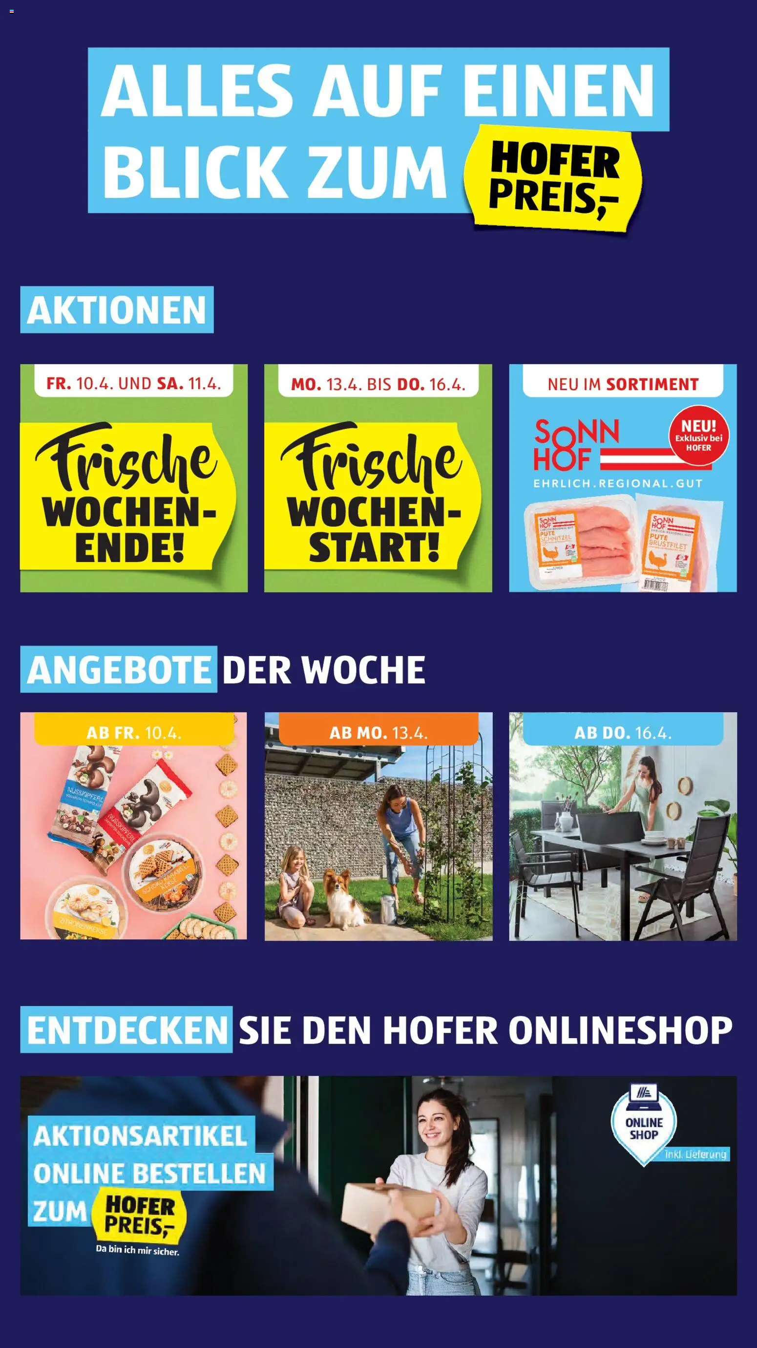 Hofer Flugblatt - page 2- valid from 08.04.2026