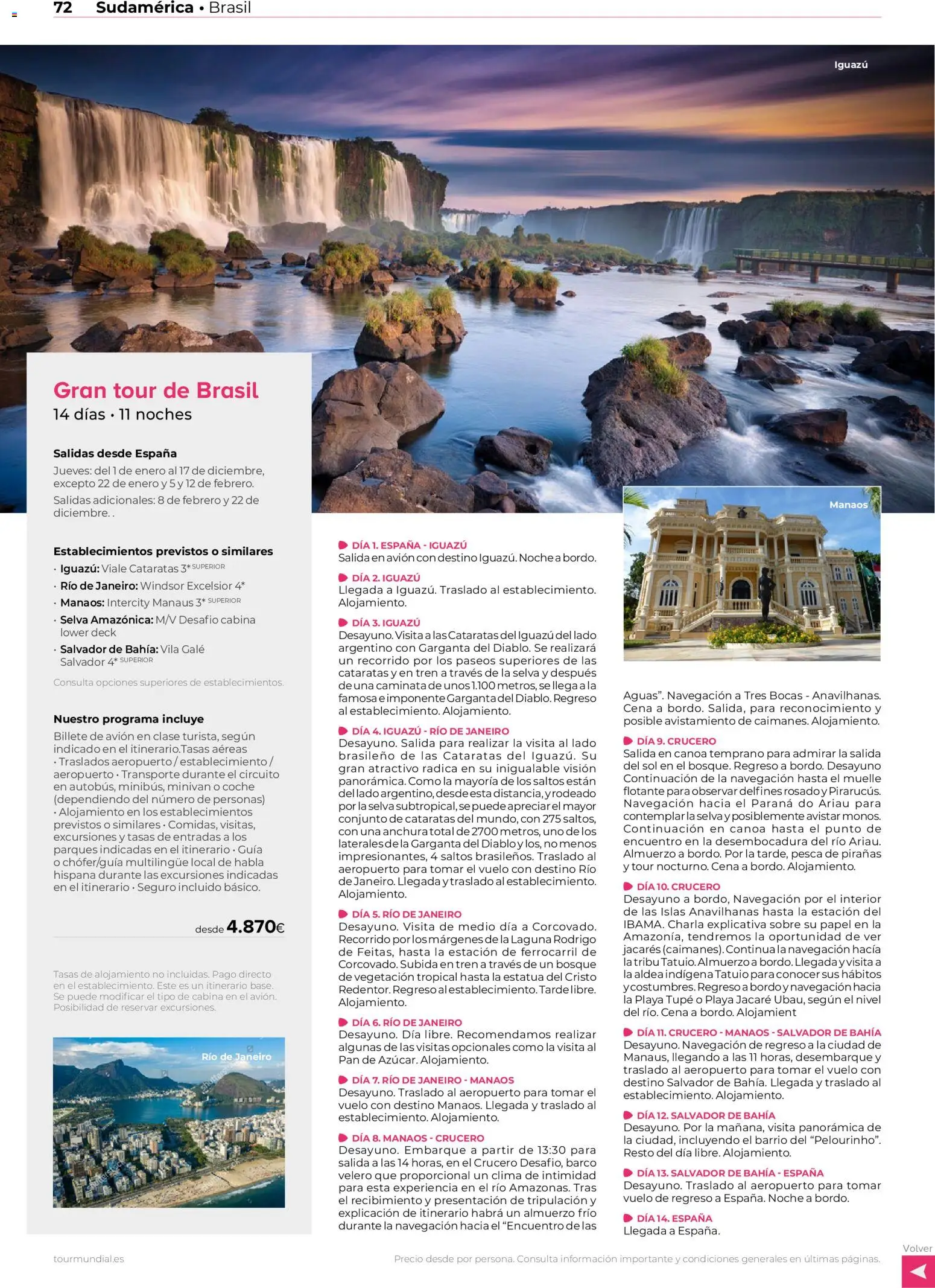 Viajes El Corte Inglés Centroamérica y Sudamérica - Página de 71 - Válido desde 01/01/2026