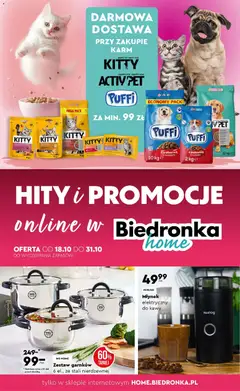 Podgląd Biedronka gazetka - Home ważny od 18.10.2025
