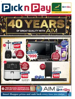 Preview Pick n Pay - AIM Specials valid from 25/08/2025