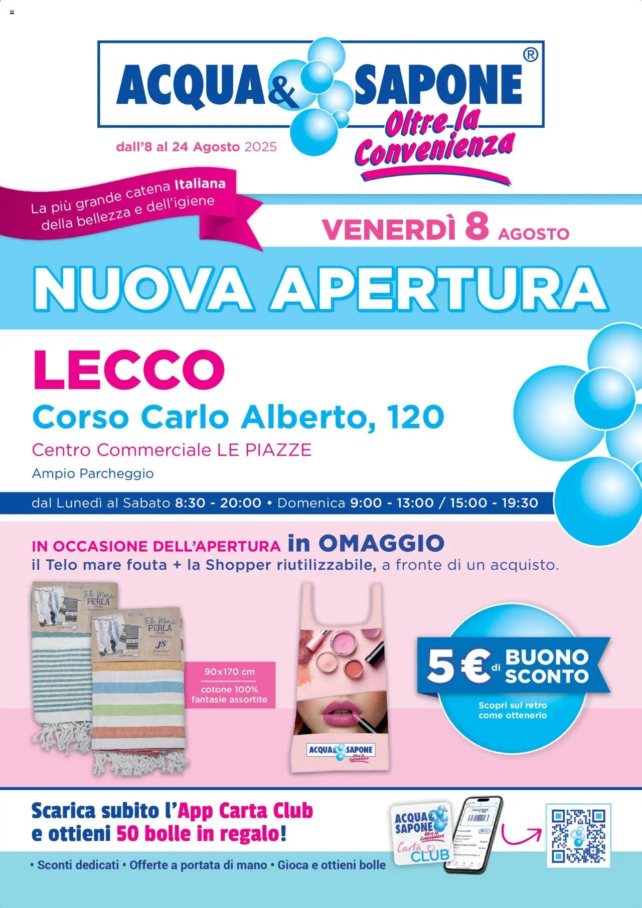 Acqua e Sapone Lecco catalogo - pagina 1 - valido dal 08/08/2025