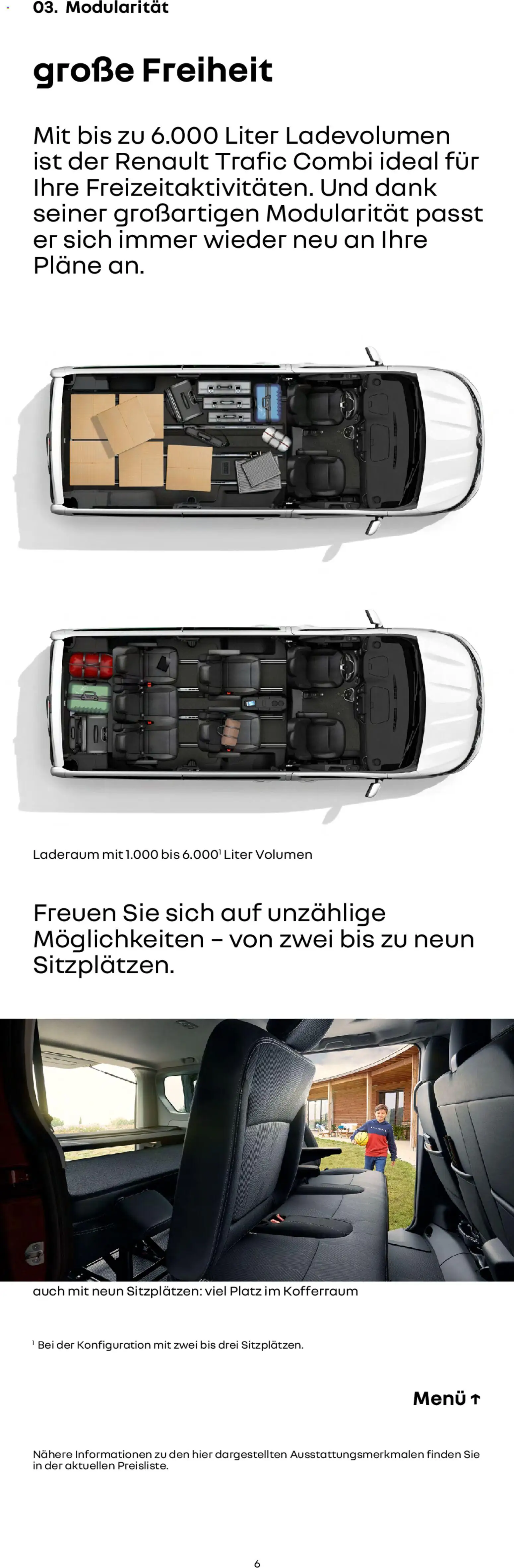 Renault Trafic Combi - Seite 6 - gültig ab 15.01.2026