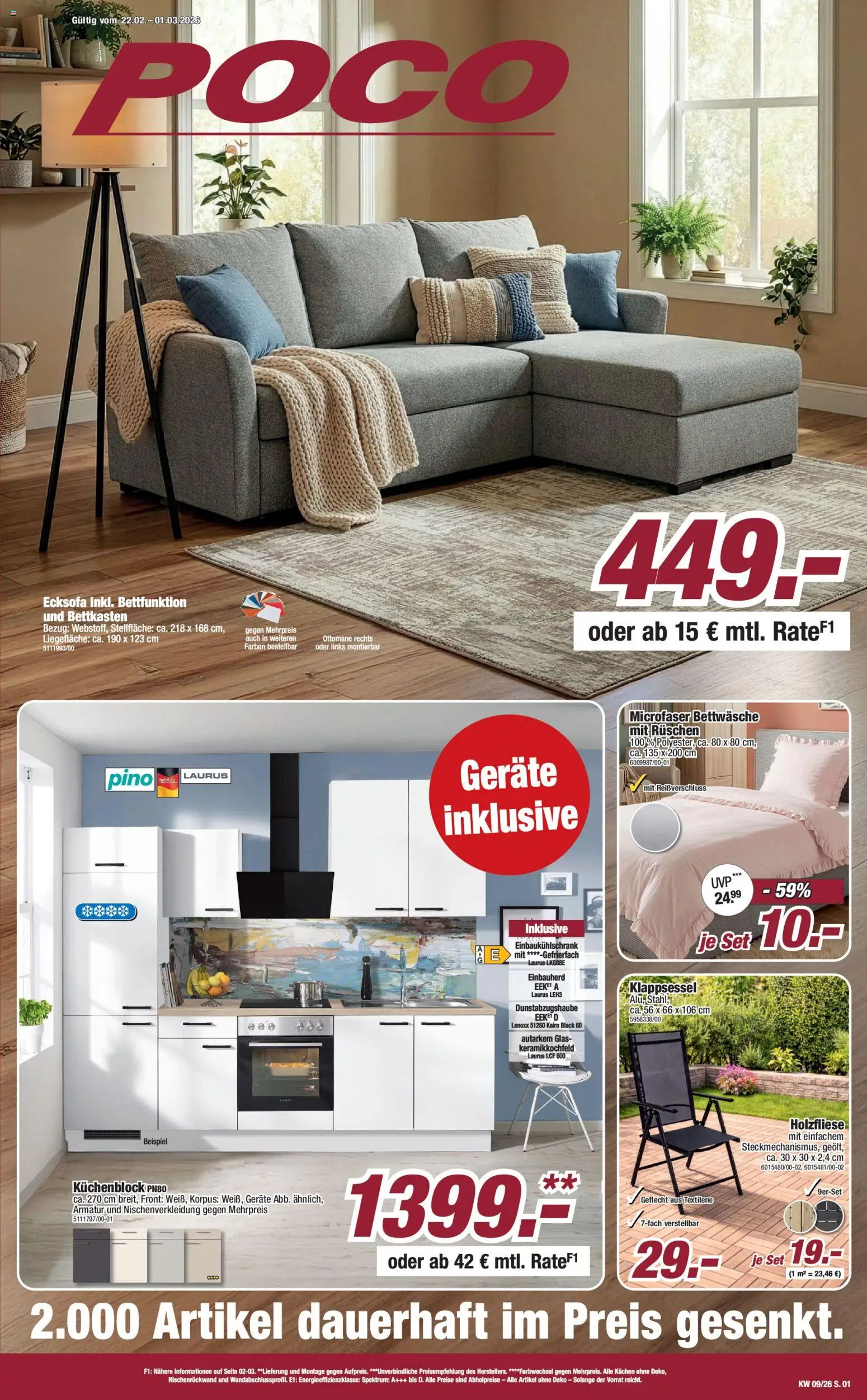 Poco Prospekt 	 - Seite 1 - gültig ab 22.02.2026