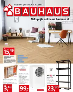 Bauhaus leták platný od 12.01.2026