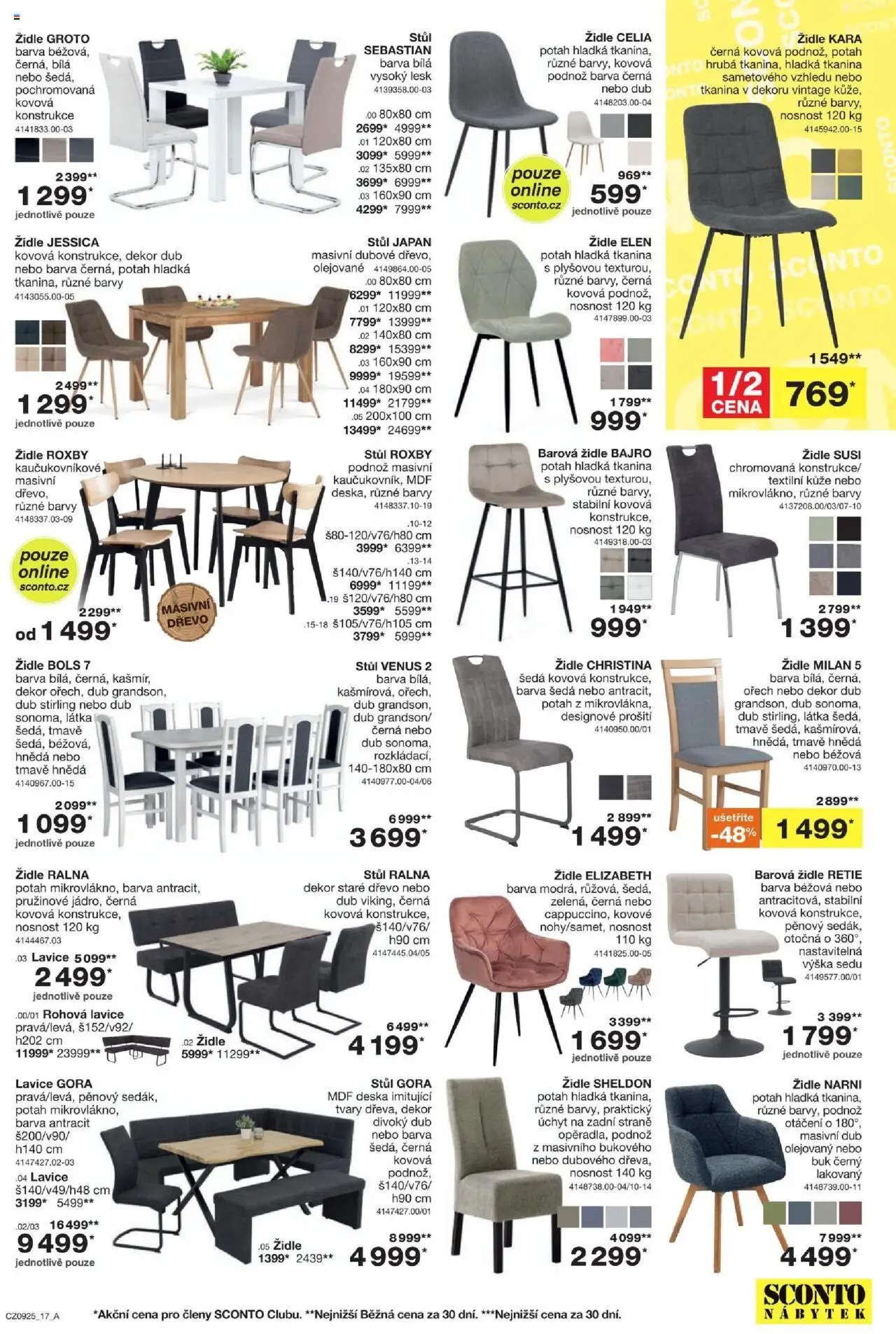 Sconto nábytek leták - strana 17- platný od 16.07.2025