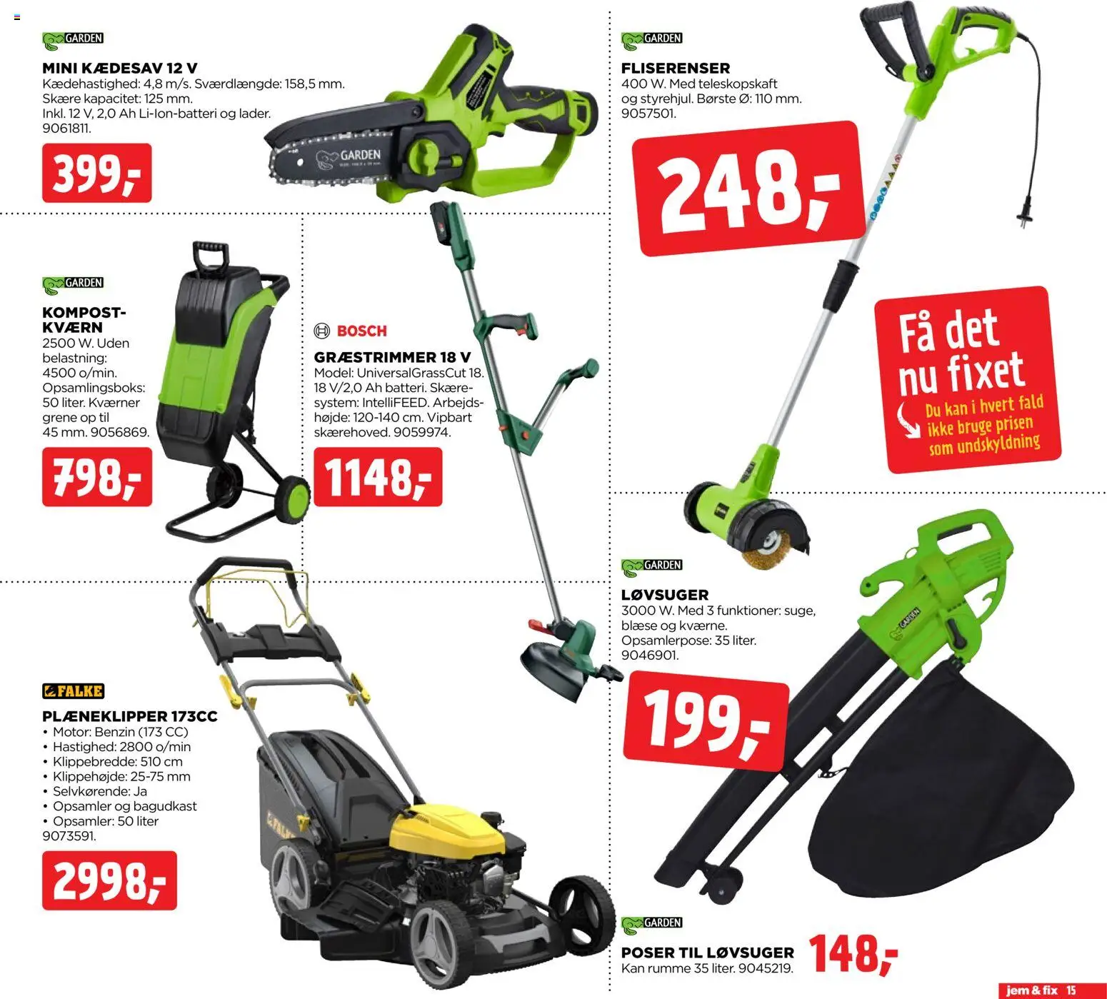 Jem & fix - Tilbudsavis uge 17 - page 15- valid from 19/04/2026