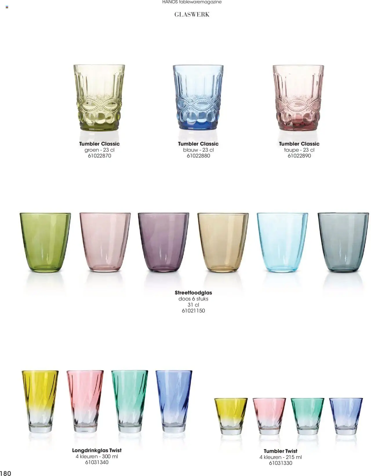 Hanos - Tableware magazine 2025-2026 - page 180- valid from 01-09-2025