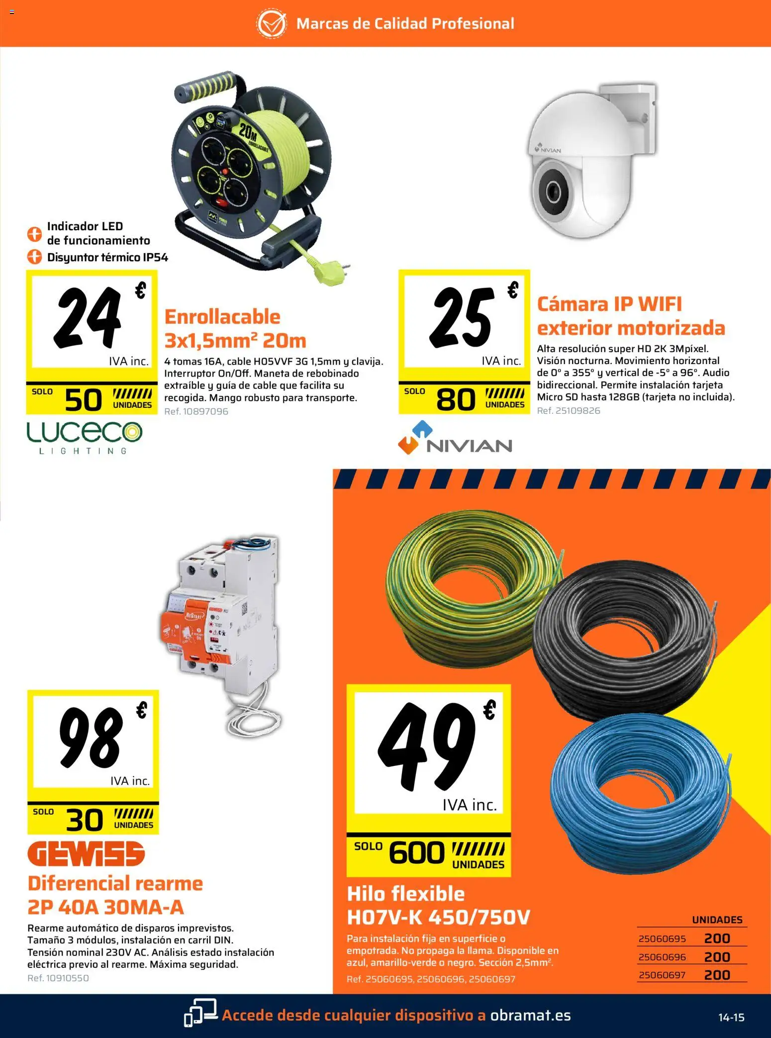 Obramat folleto - Página de 15 - Válido desde 02/12/2025