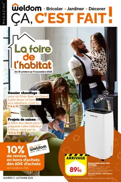 Aperçu Weldom catalogue valable à partir du 15/10/2025