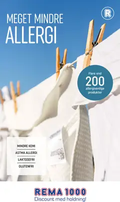 Forhåndsvisning Rema 1000 - Meget mindre allergi gyldig fra 05/11/2025