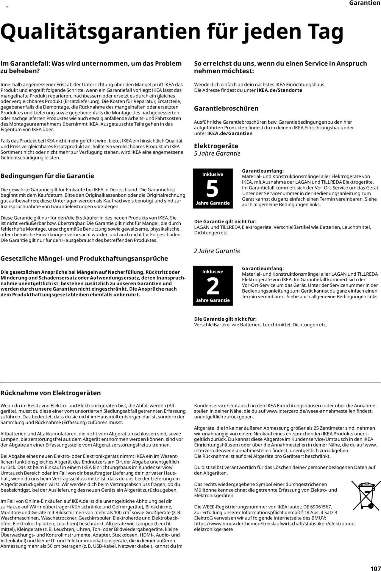 Ikea Elektrogeräte - Seite 107 - gültig ab 30.09.2025