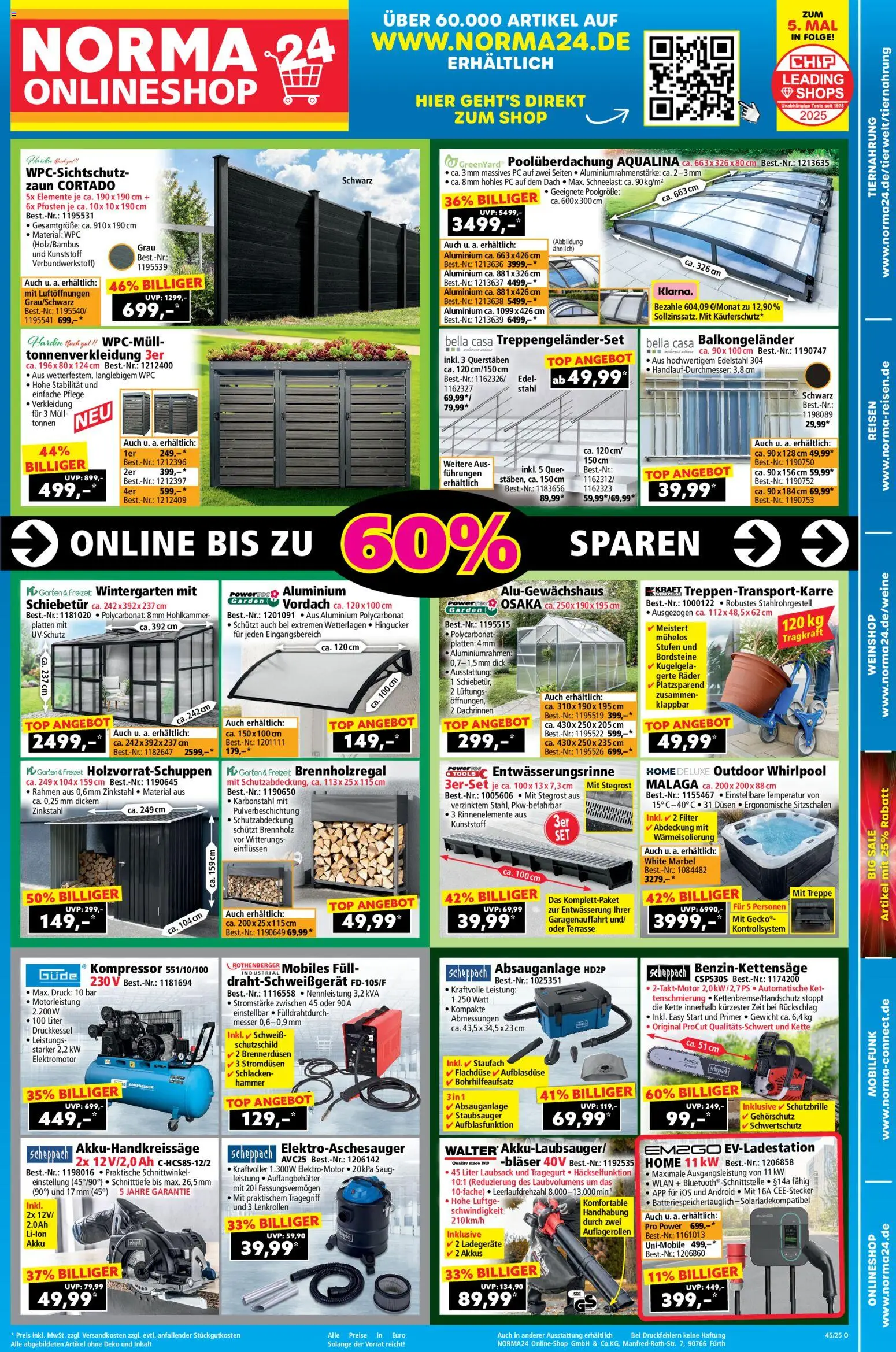 Norma Onlineshop - Seite 1 - gültig ab 03.11.2025