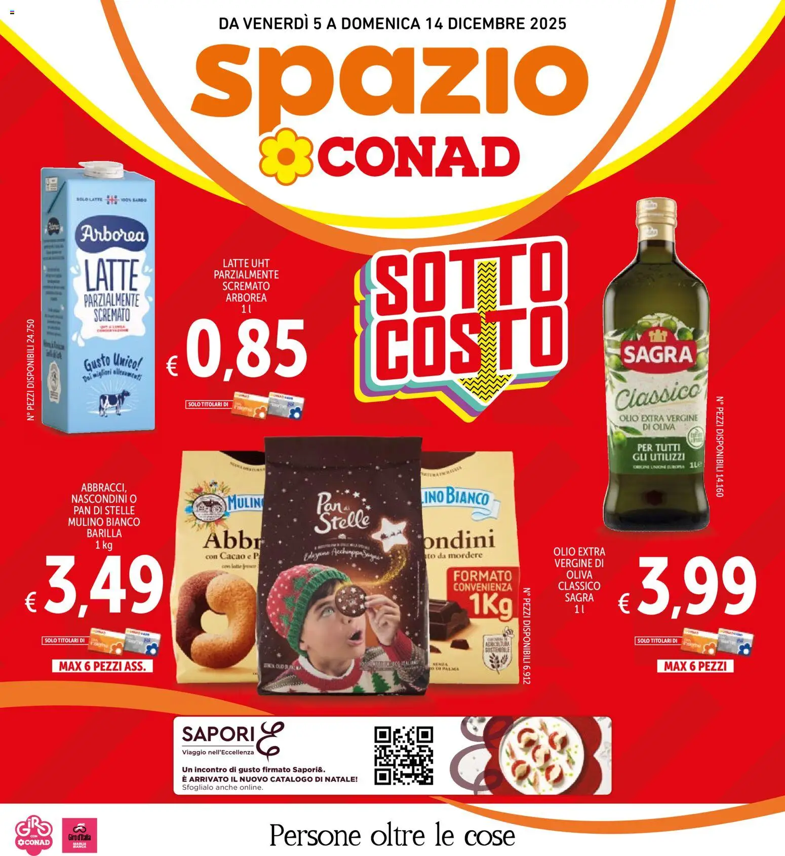 Volantino Spazio Conad	 - pagina 1 - valido dal 05/12/2025