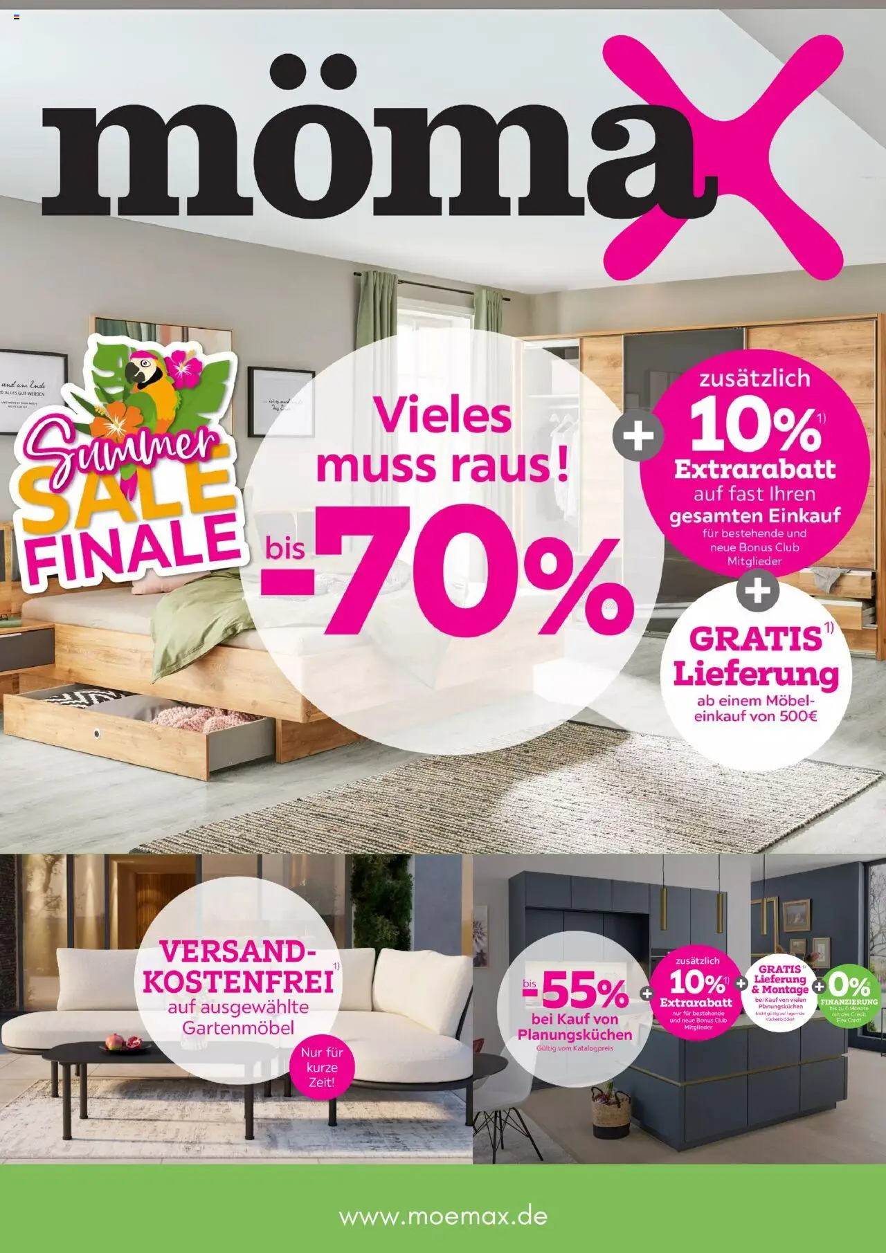 Mömax Prospekt 	 - Seite 1 - gültig ab 18.07.2025