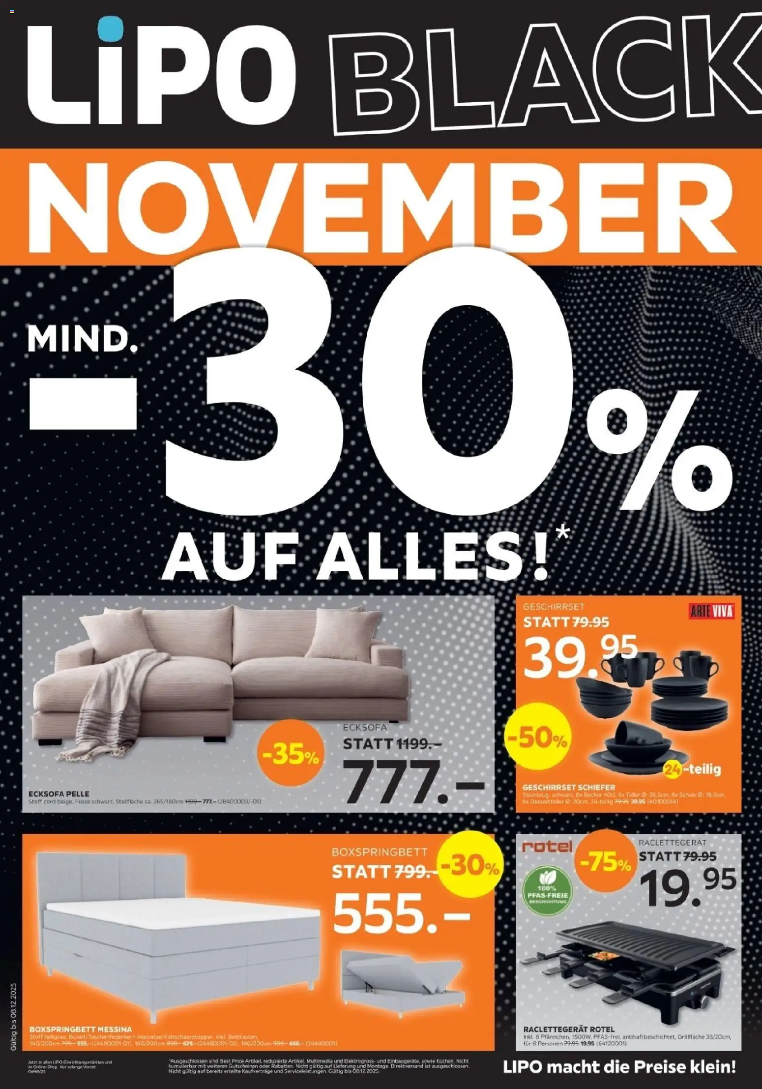 Lipo - Black Friday - Seite 1- gültig ab 25.11.2025