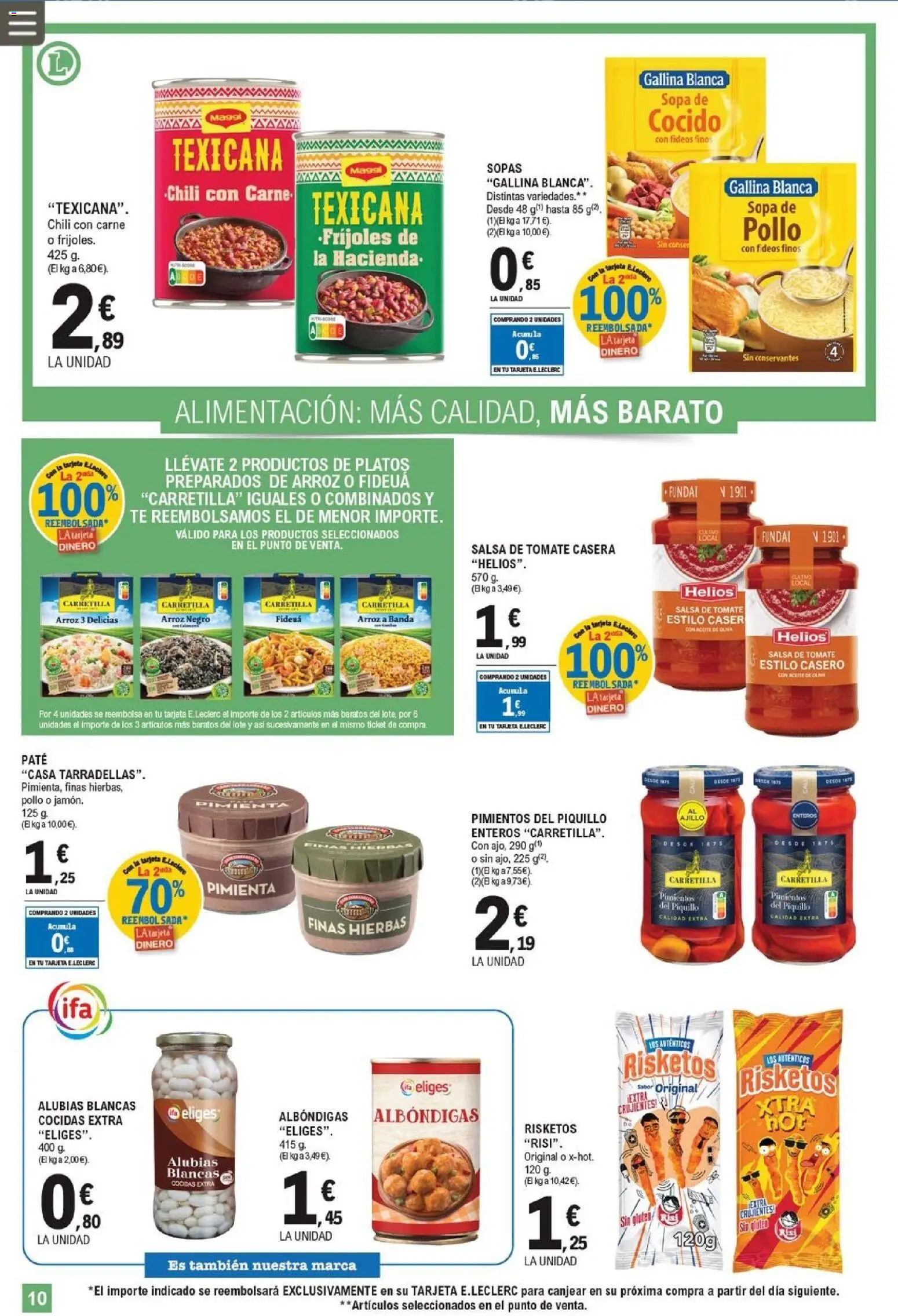 E.Leclerc folleto - Página de 10 - Válido desde 25/02/2026