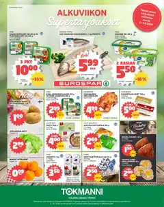 Esikatselu Tokmanni - EUROSPAR voimassa alkaen 02/03/2026