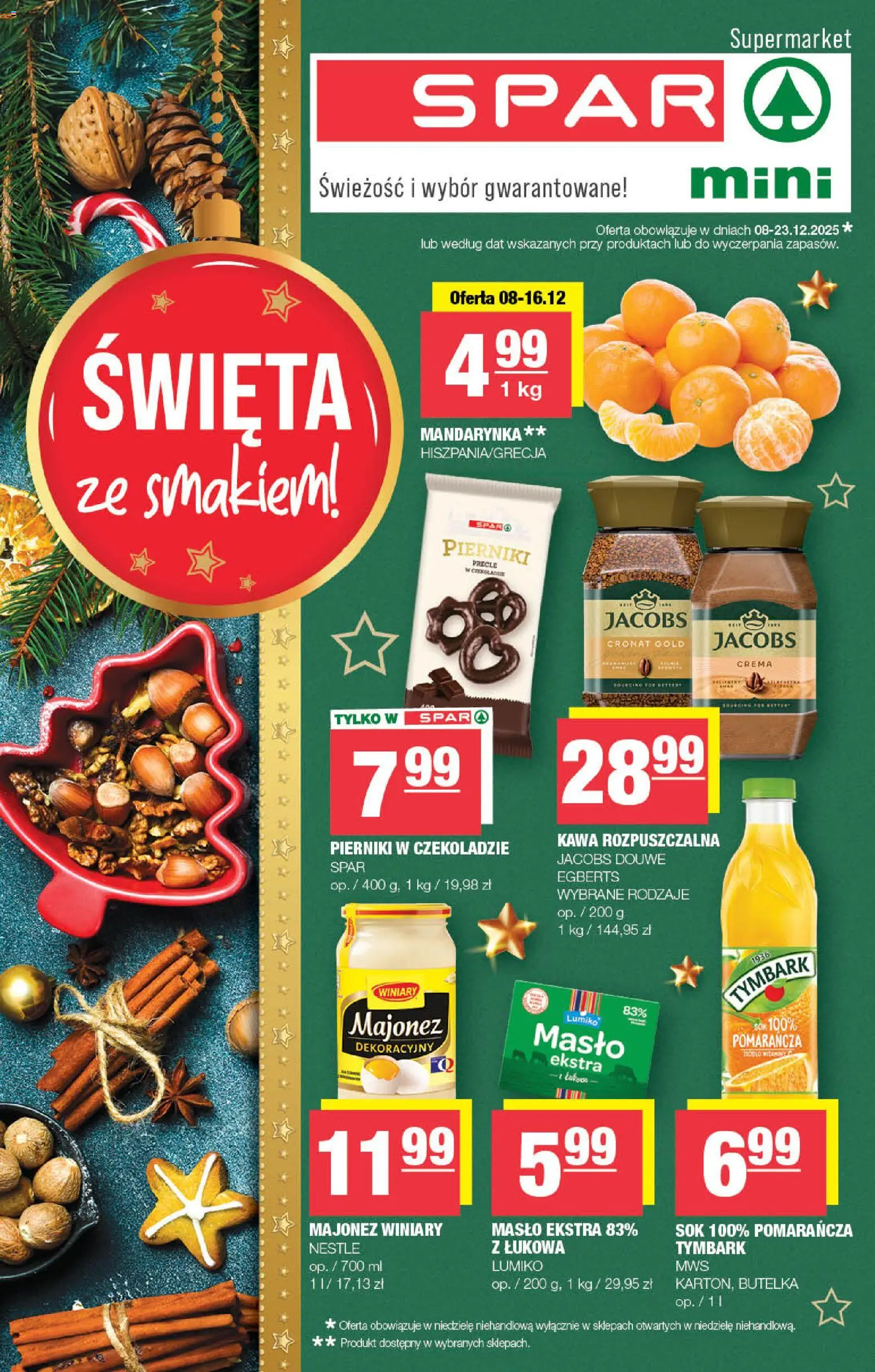 Spar Gazetka - Mini - strona 1- ważny od 08.12.2025
