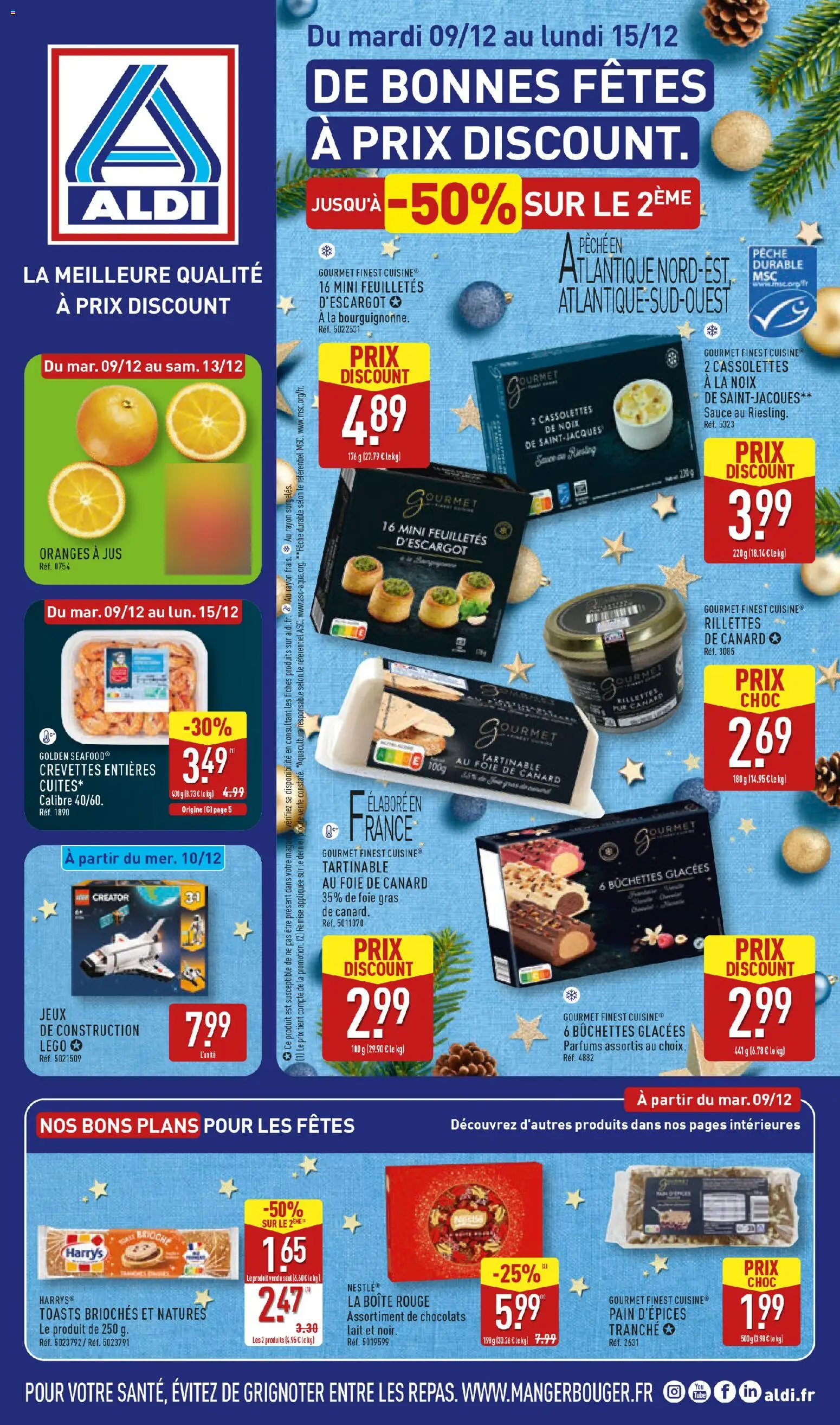 Aldi - Catalogue de la semaine 50 - page 1 - valable à partir du 09/12/2025