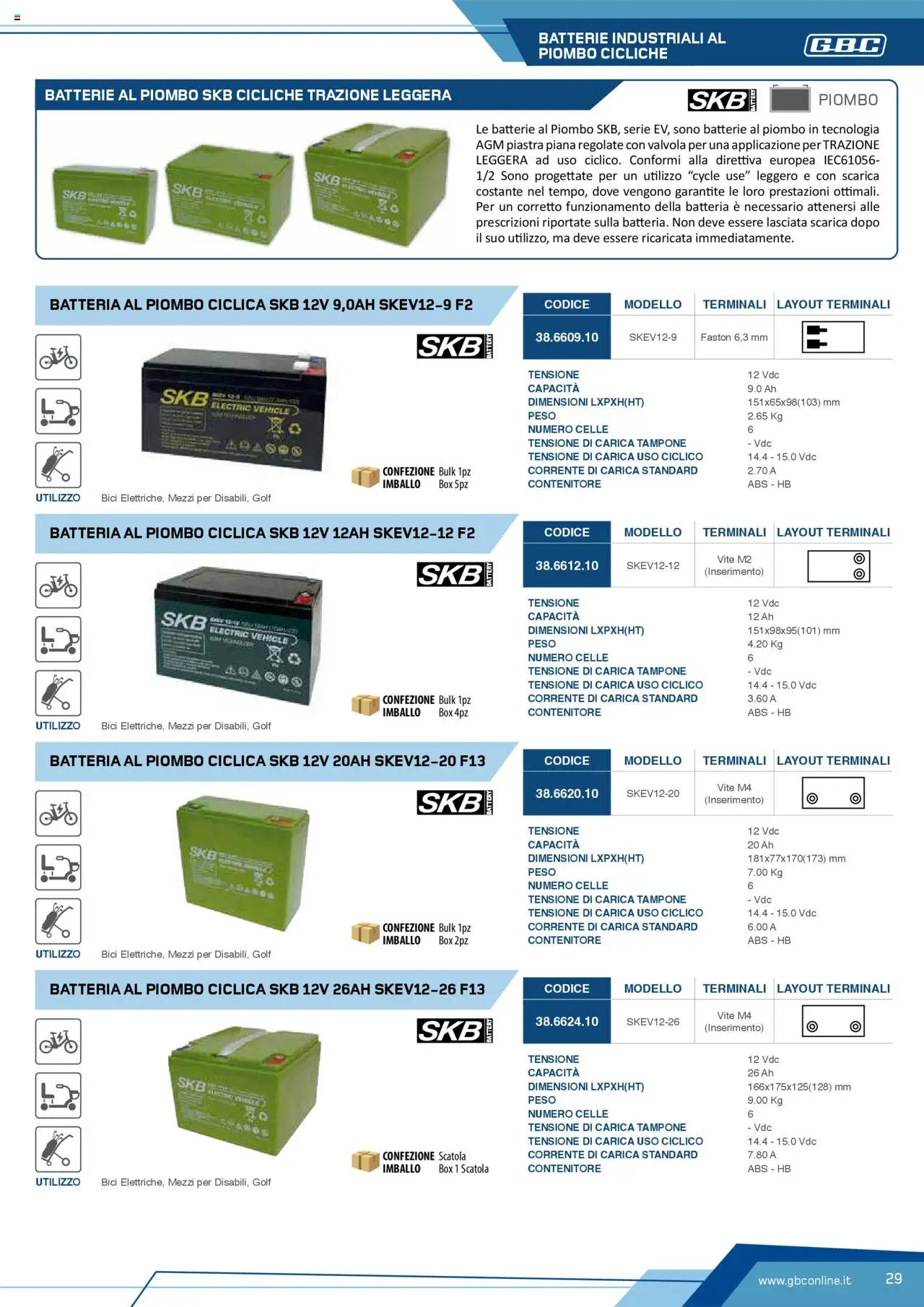 Volantino Batteries & Power GBC	 - pagina 29 - valido dal 12/04/2025